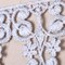 1 Yard Metallic Silver Venice Royal Crown Lace Trim 3.5 Inch Wide Vintage Inspired for Costumes and Home Decor